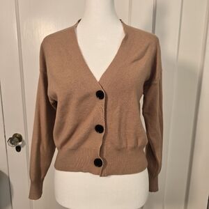 TRUTH Camel Cardigan Size S